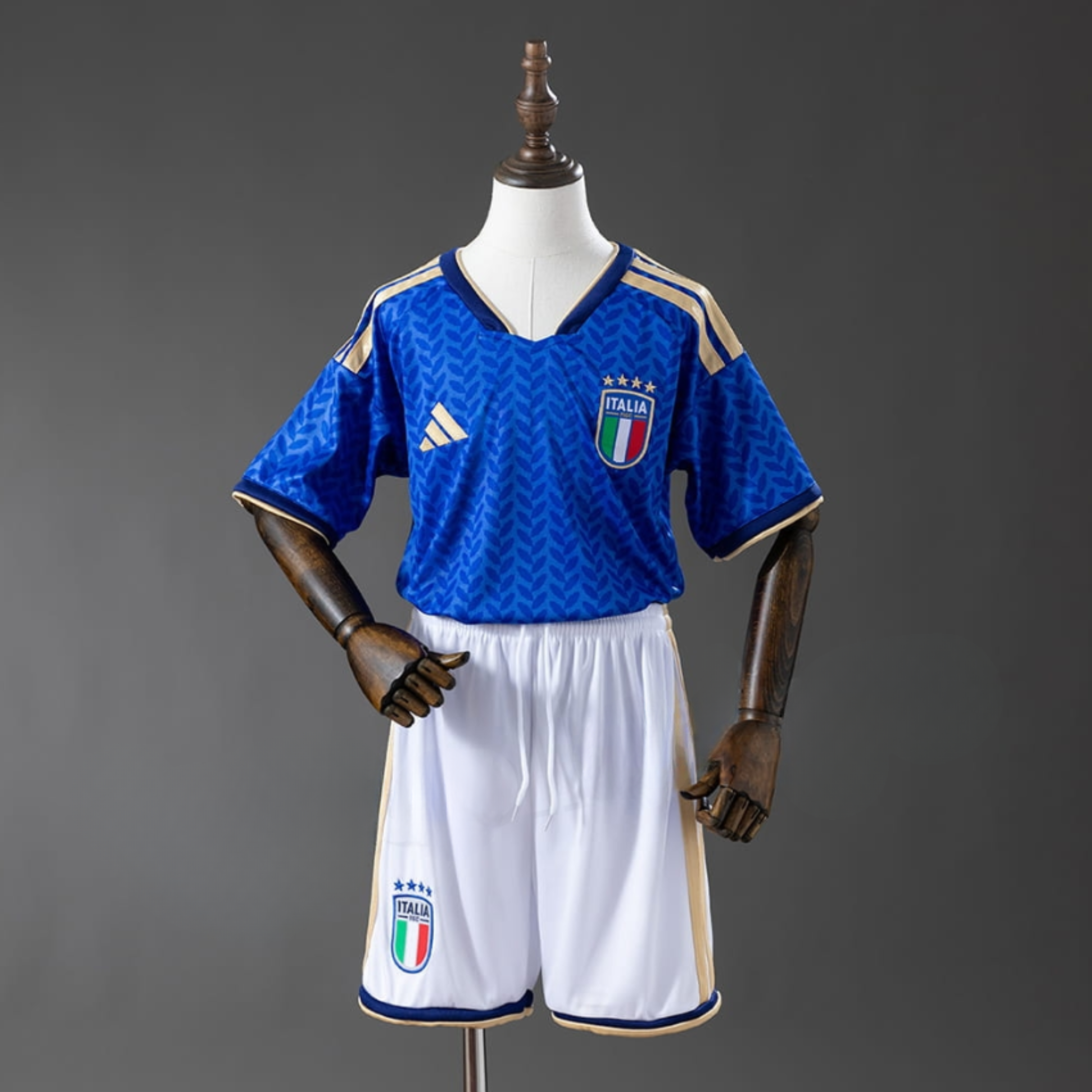 Italy Kids Home World Cup Kit + FREE shorts