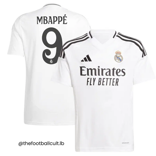 Kylian Mbappe Exclusive Home Player Print Juniors