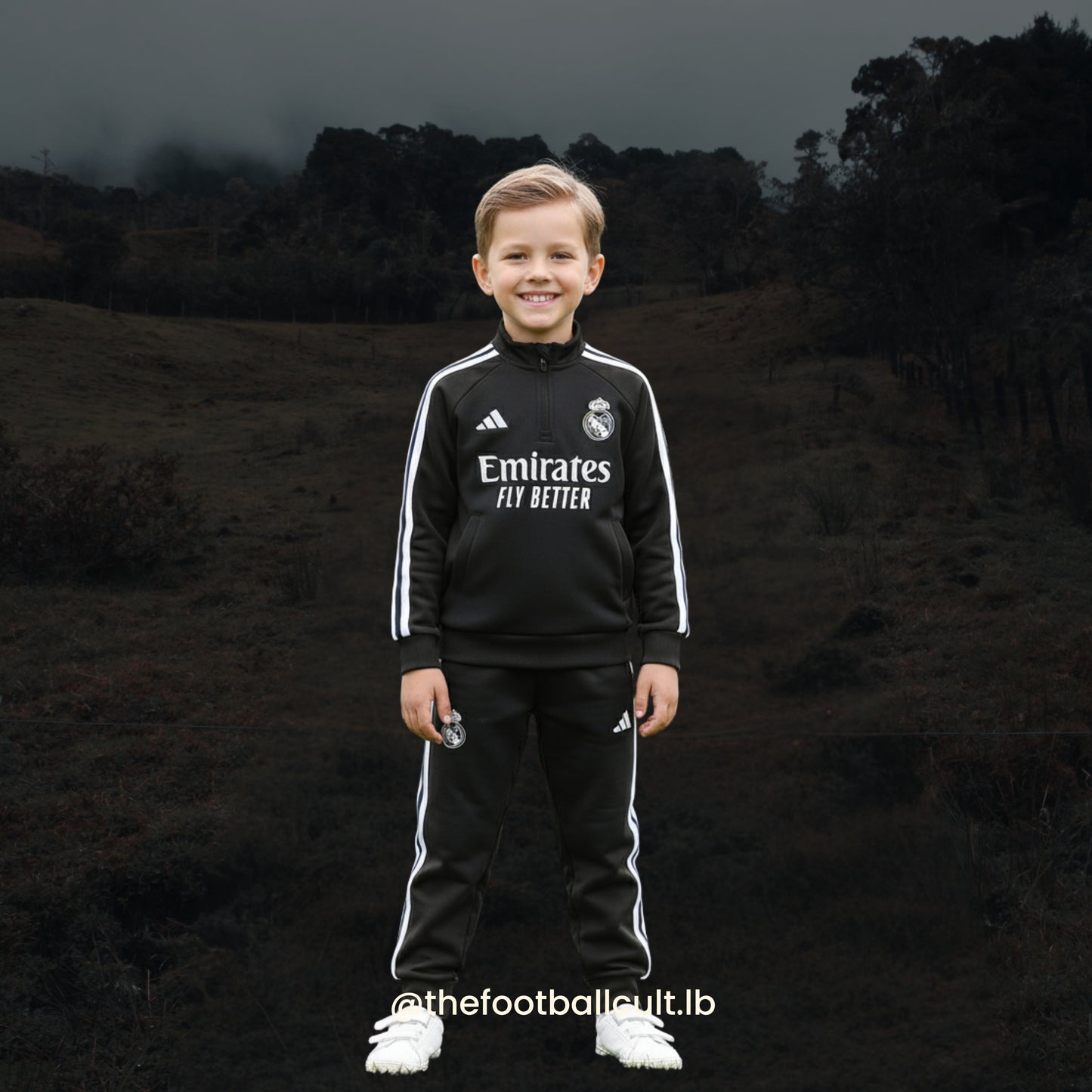 Kids Real Madrid Tracksuit 25/26