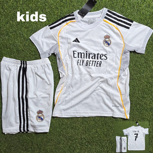 Real Madrid Home Kit Vini Jr. FREE PRINT + SHORTS