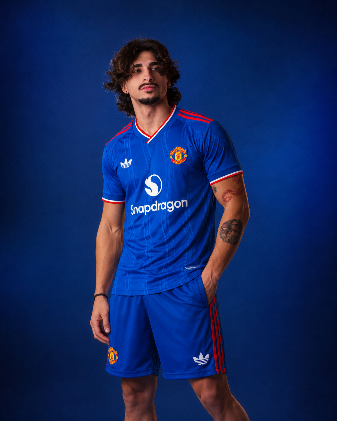 Manchester United Away Kit + FREE shorts