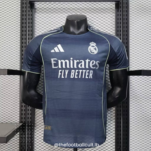 Real Madrid Away Kit 25-26