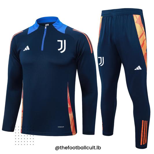 Juventus Blue Tracksuit Training Set 24-25