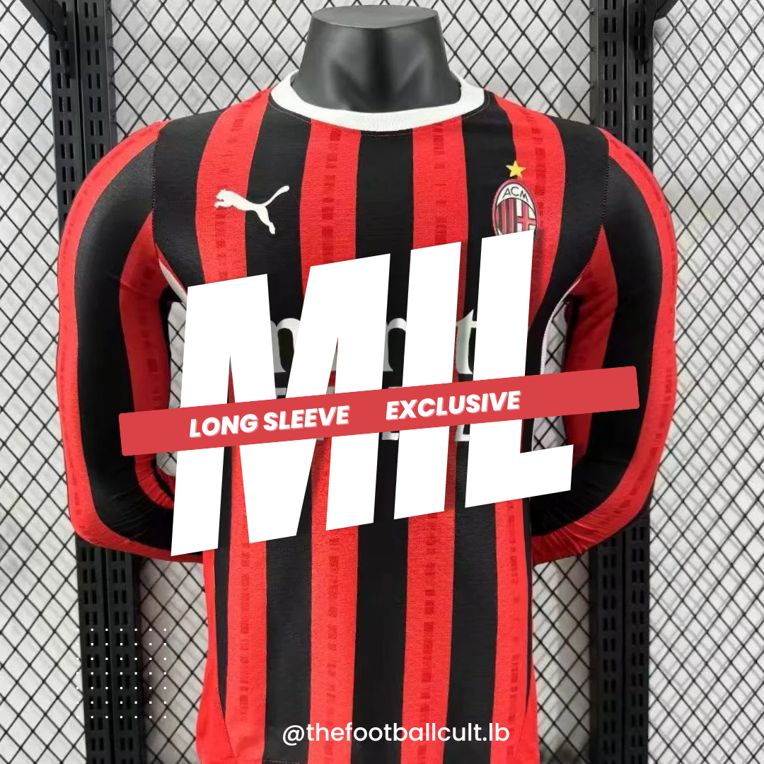 AC Milan Long Sleeve Exclusive 24-25